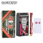 GNB GAONENG 6600MAH 2S HV 7.6V 150C Short Shorty Pack 5.0mm Bullet Hard Case RC LiPo Battery 1:10 1:12 Scale RC Car Brushless
